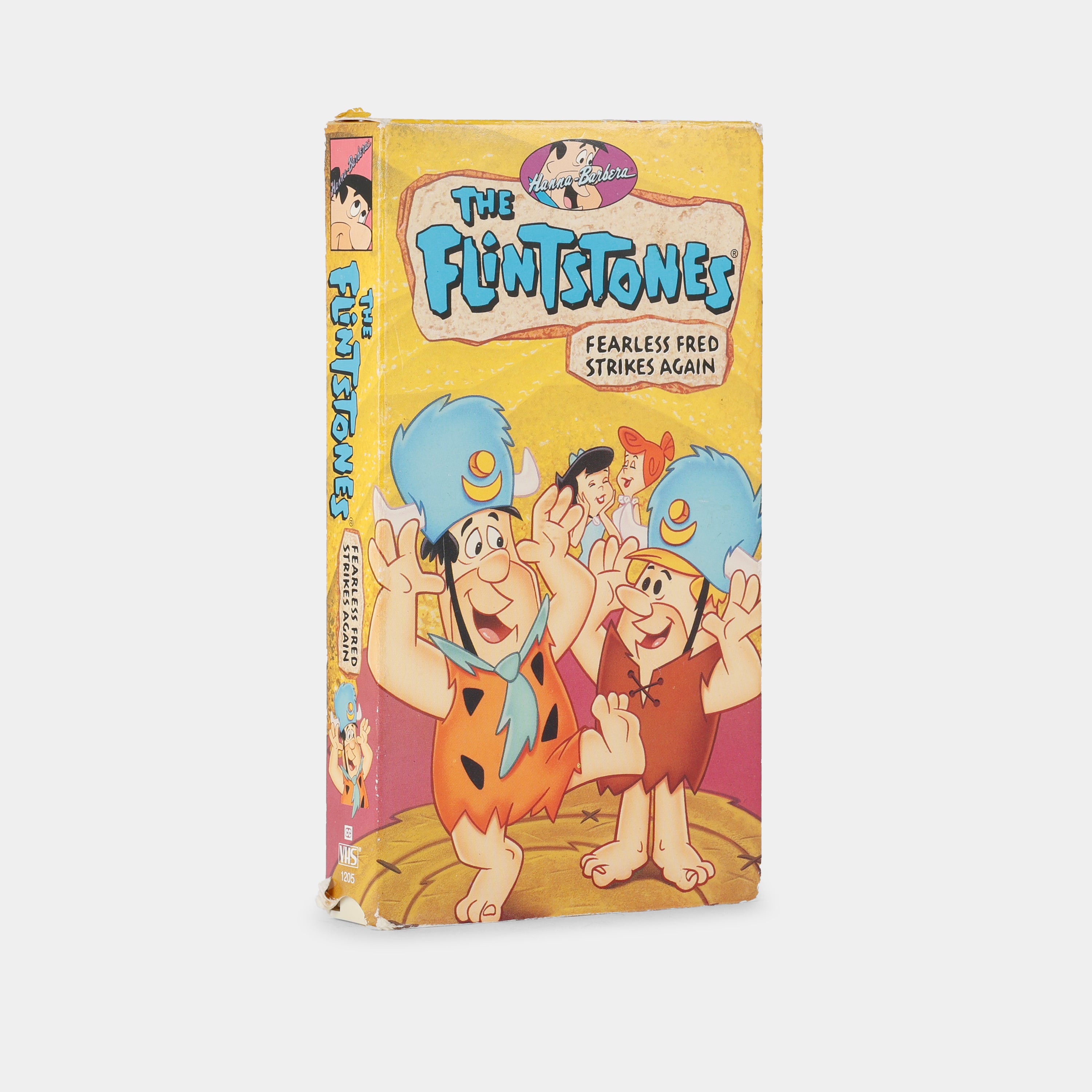 The Flintstones: Fearless Fred Strikes Again VHS Tape