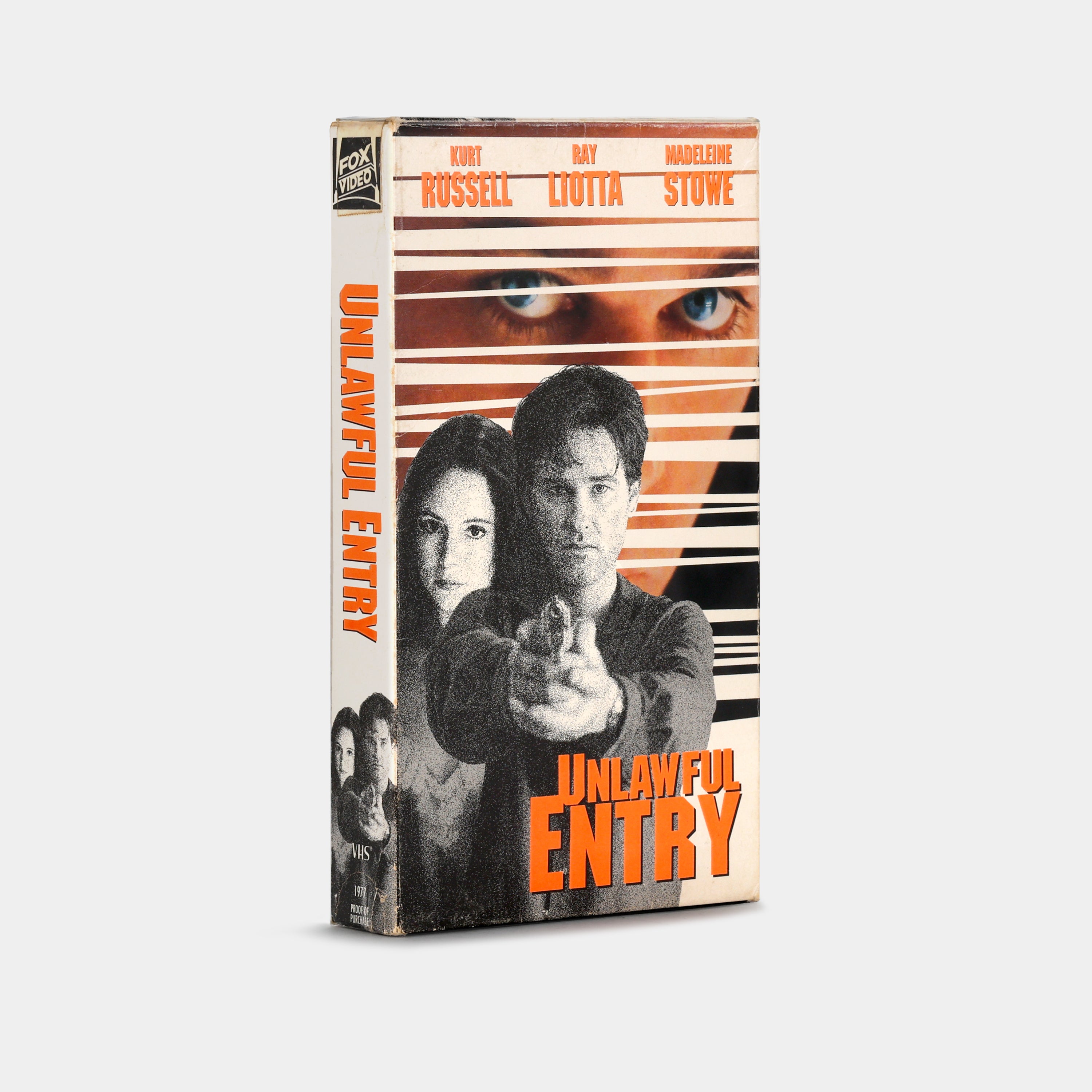 Unlawful Entry VHS Tape