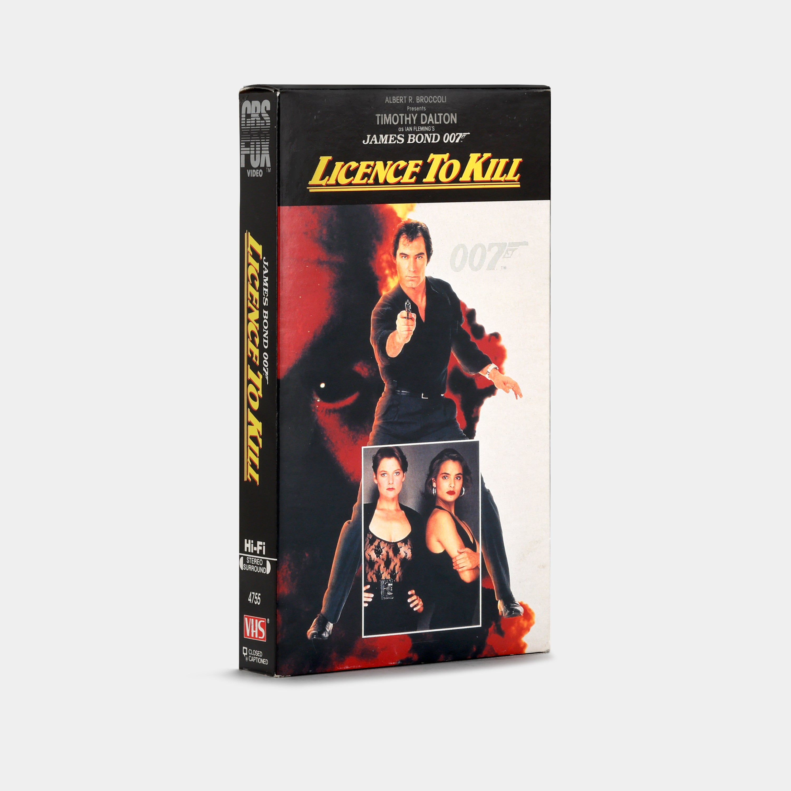 Licence to Kill VHS Tape