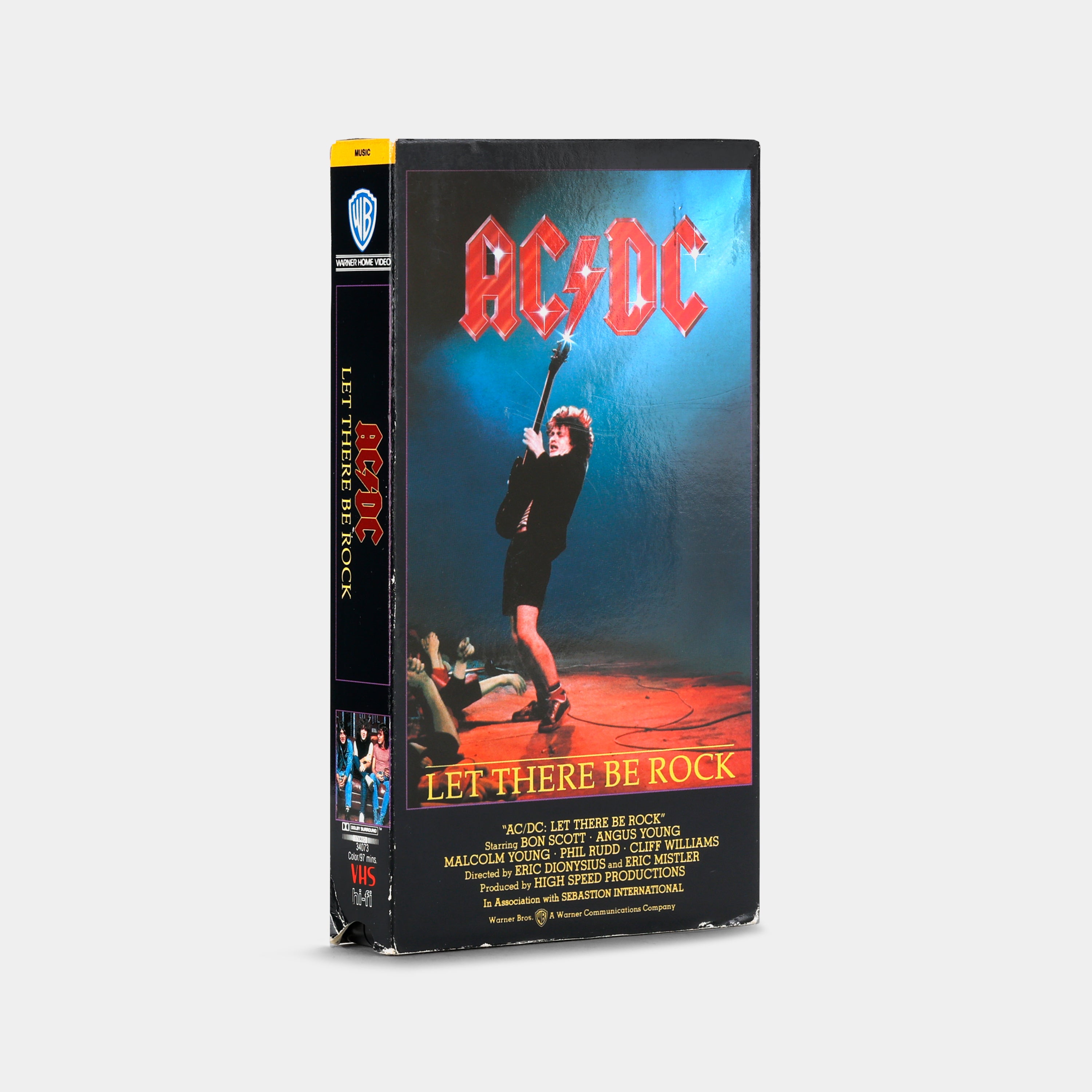 AC/DC: Let There Be Rock VHS Tape