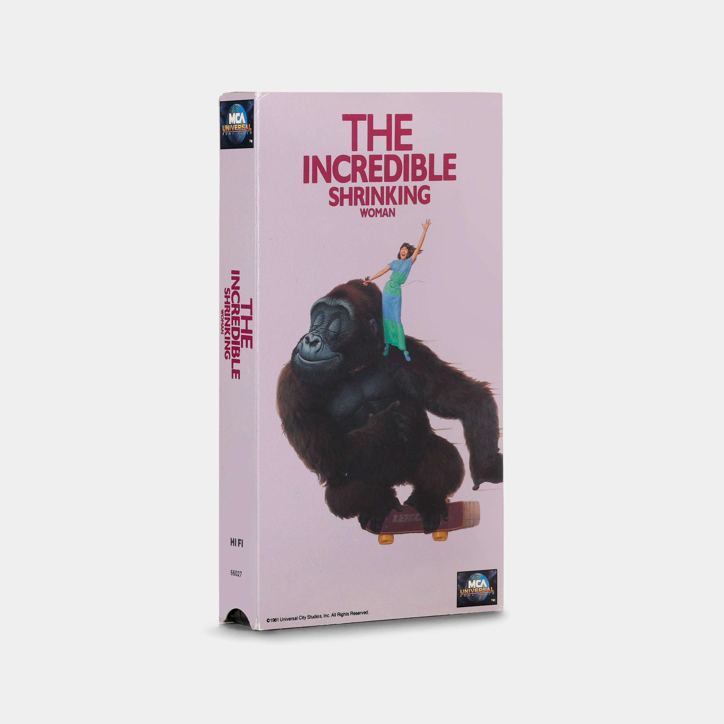 The Incredible Shrinking Woman VHS Tape