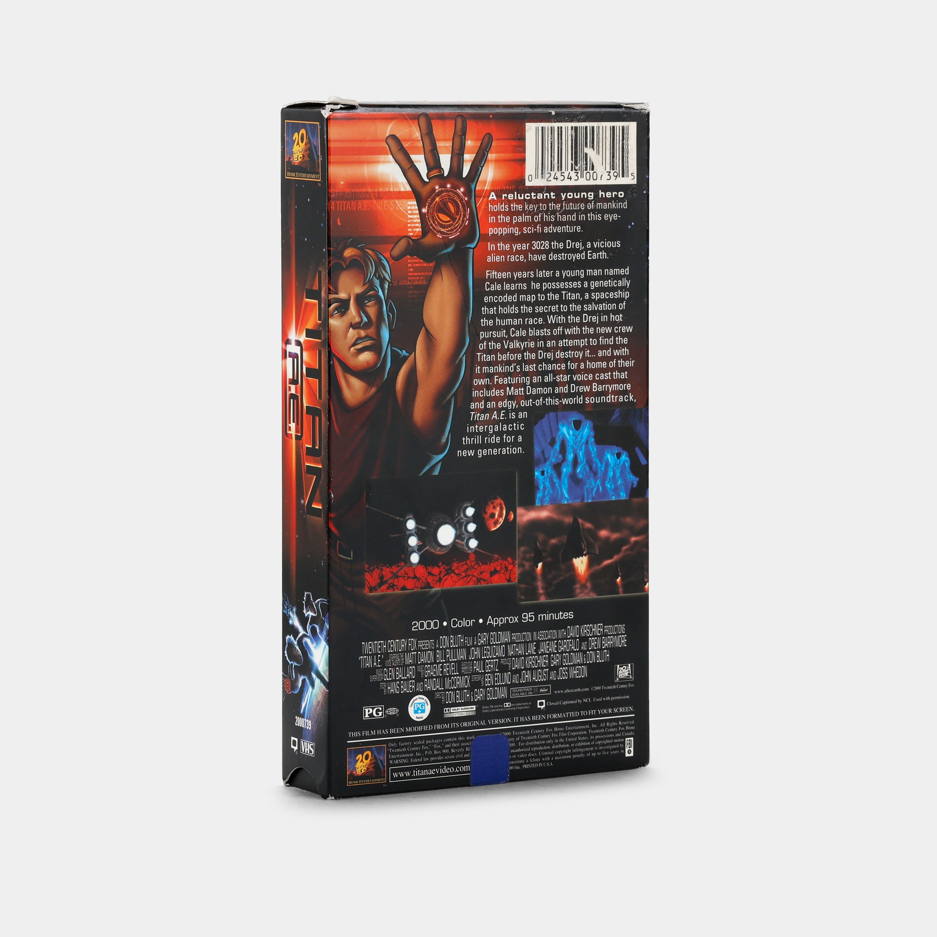 Titan A.E. VHS Tape