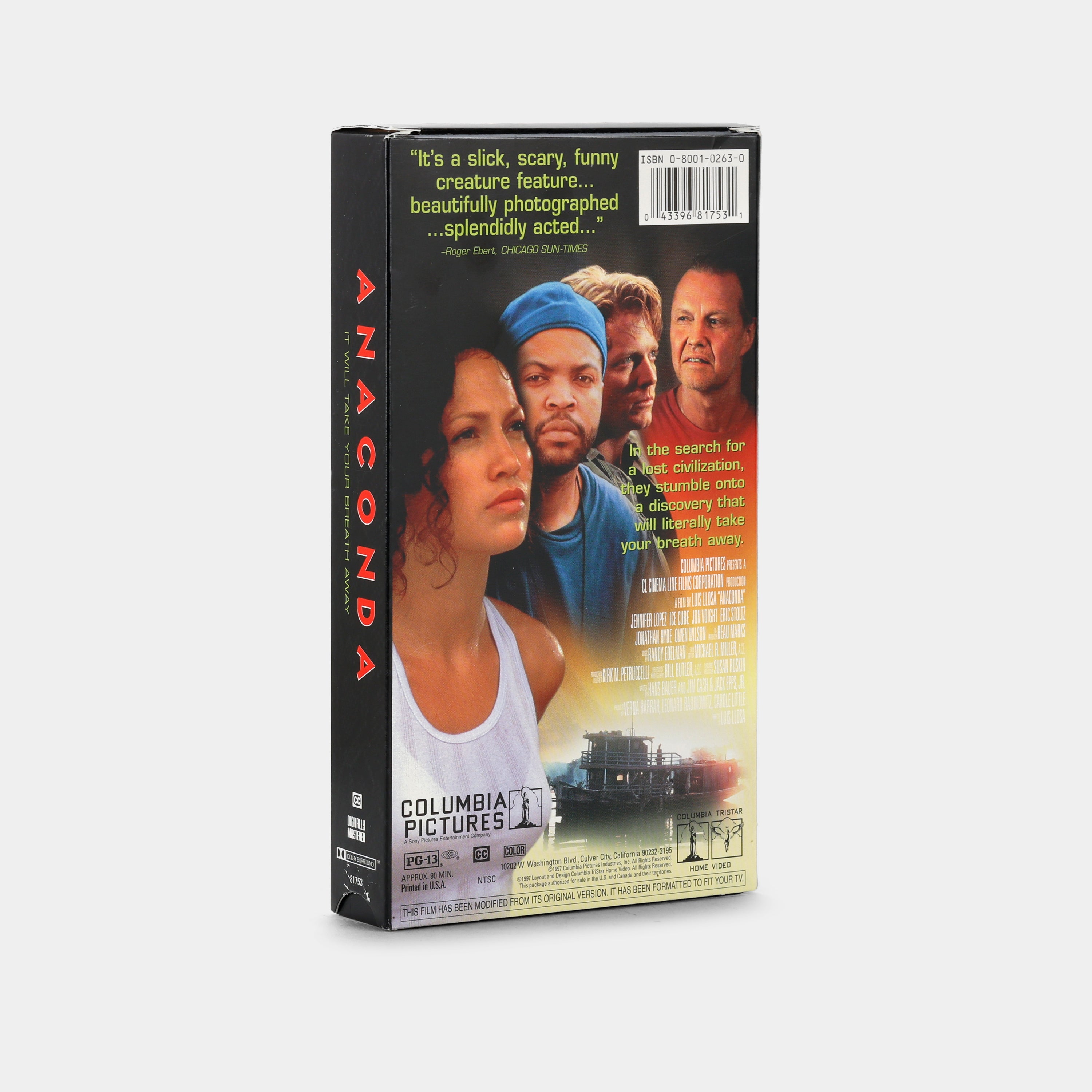 Anaconda VHS Tape