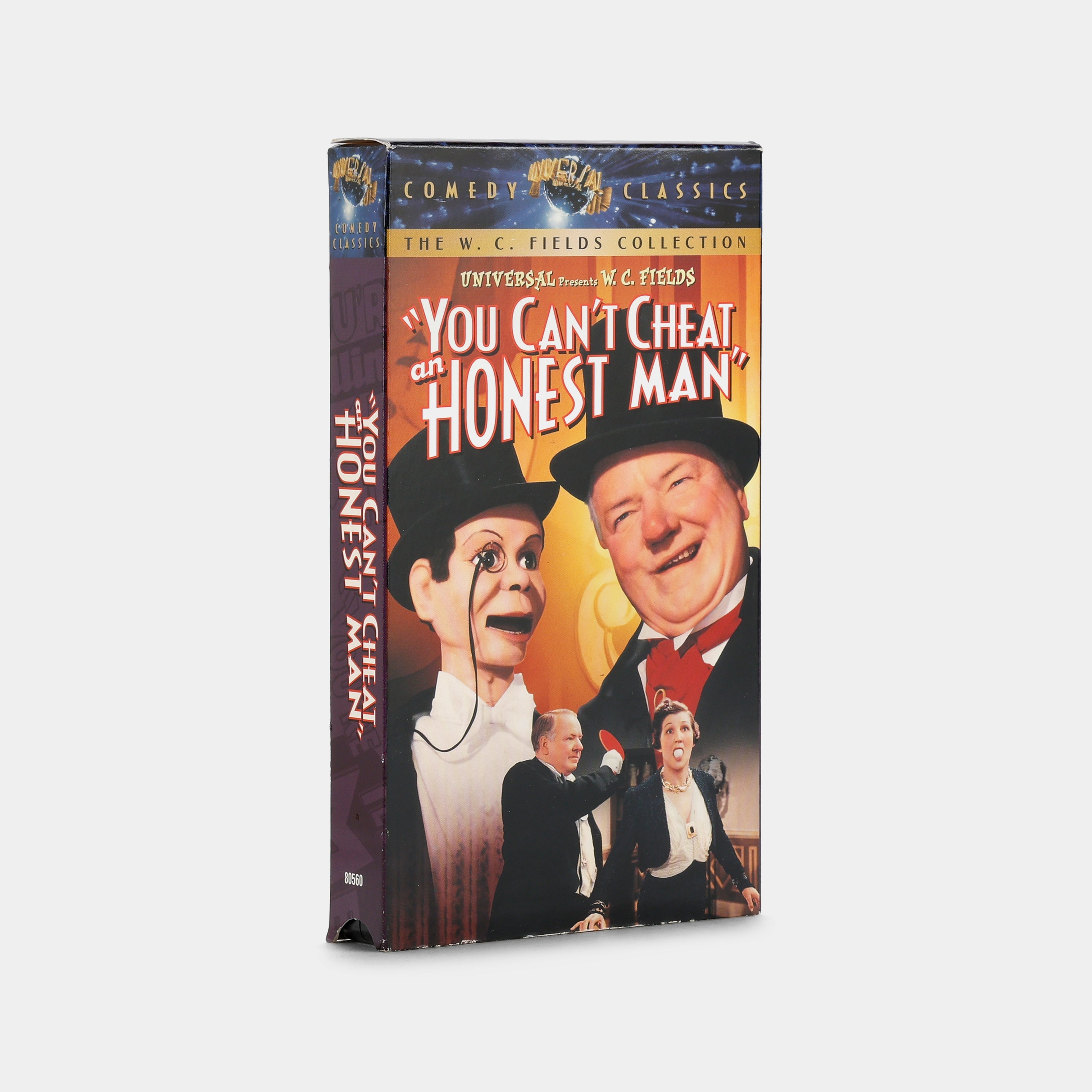 You Can't Cheat an Honest Man VHS Tape