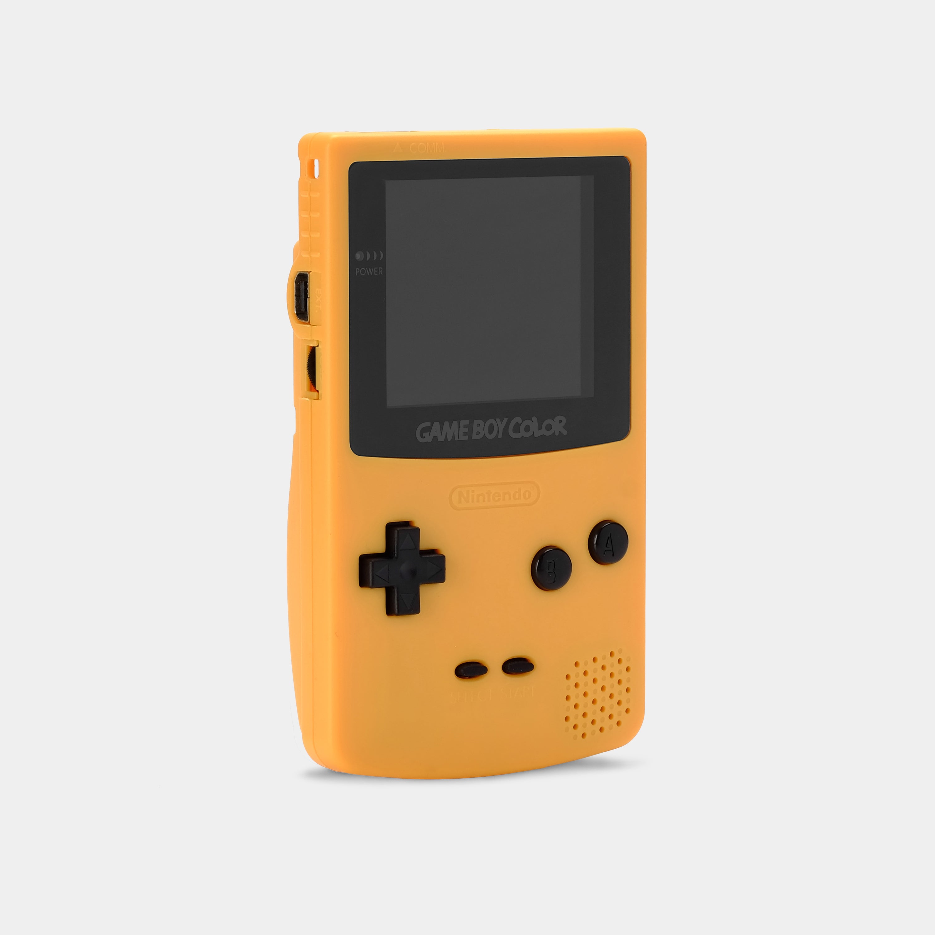 Nintendo Game Boy Color Yellow Game Console With Backlit Screen