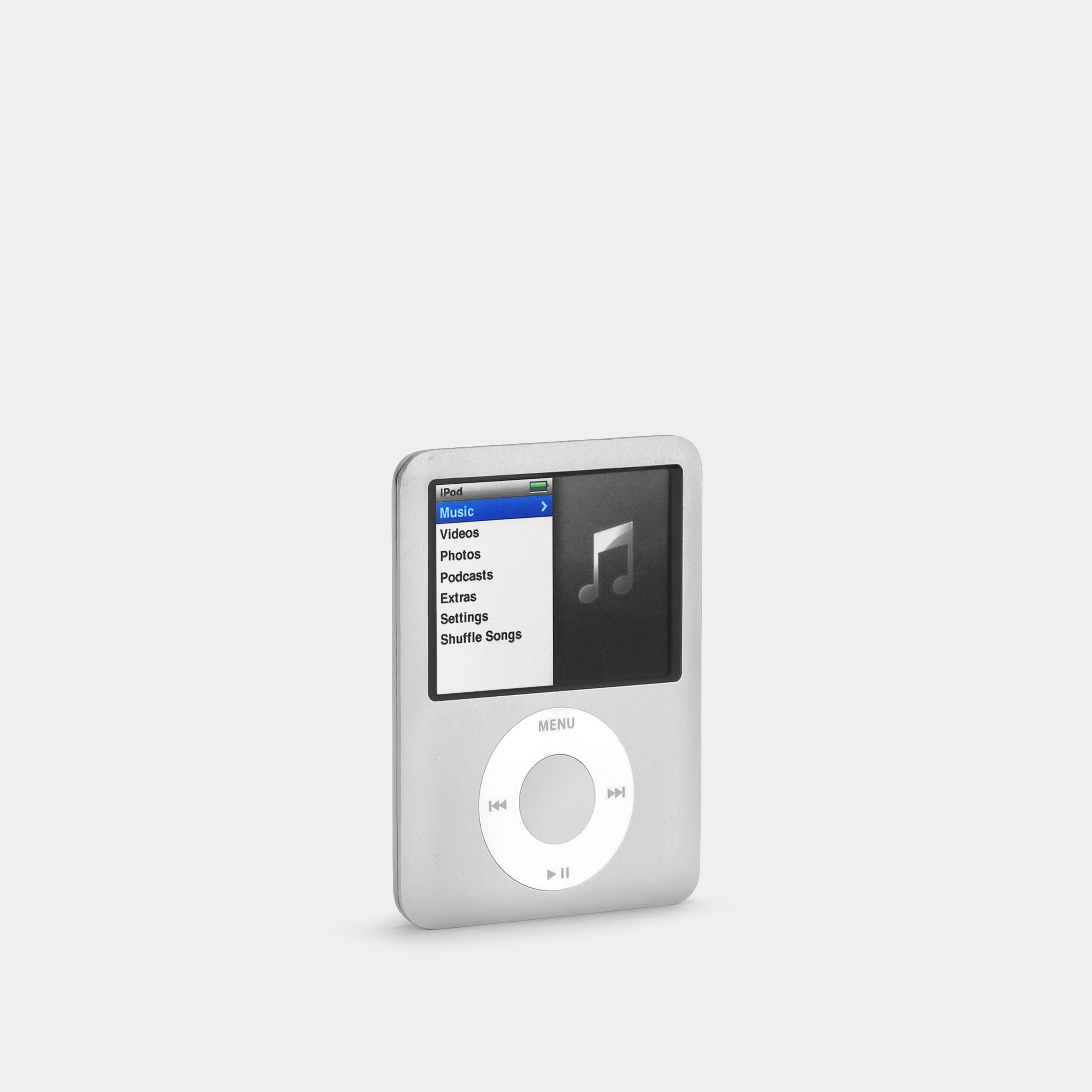 Apple iPod Nano (3rd Generation) Silver MP3 Player