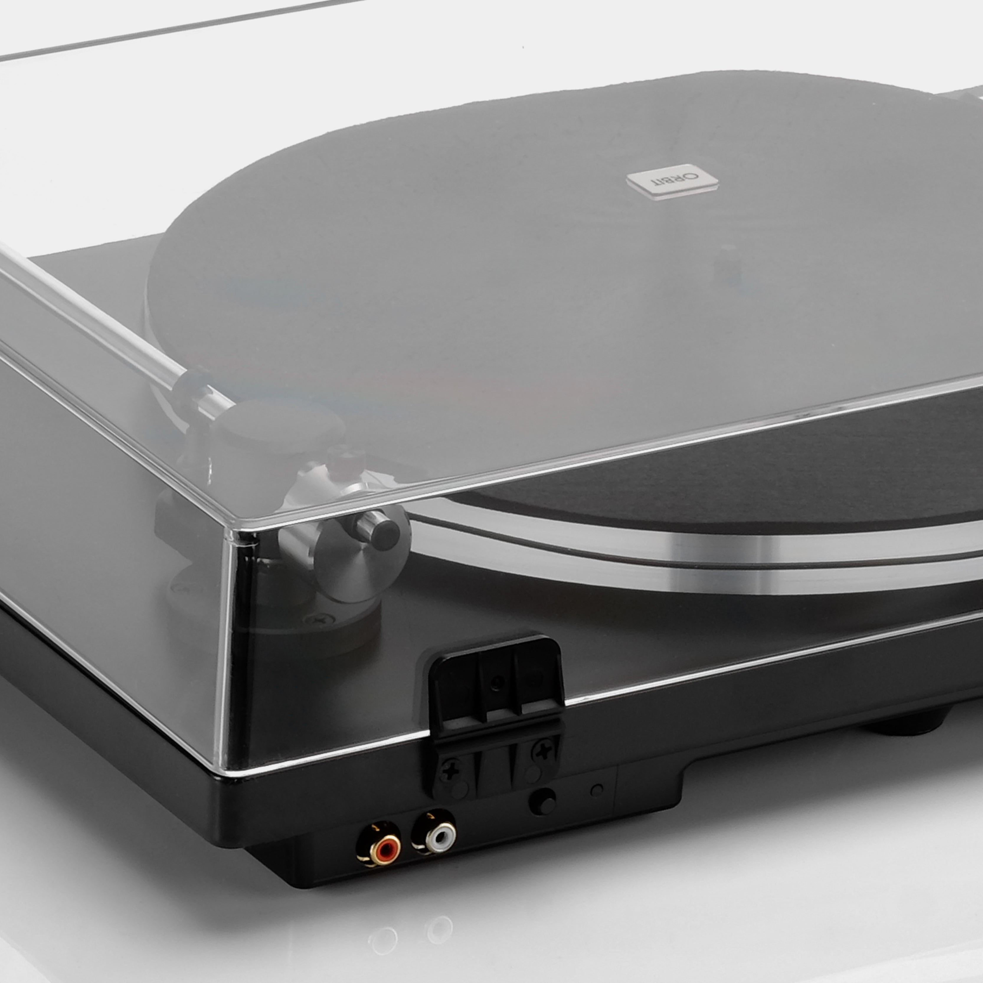 Orbit Plus Black Turntable with Built-in Preamp by U-Turn Audio