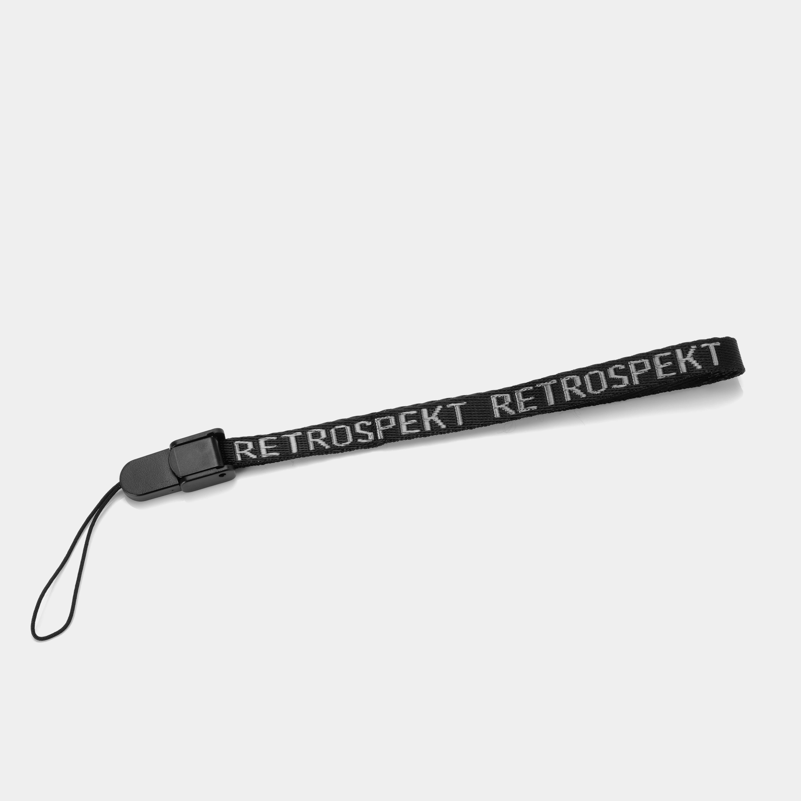 Retrospekt Embroidered Camera Wrist Strap