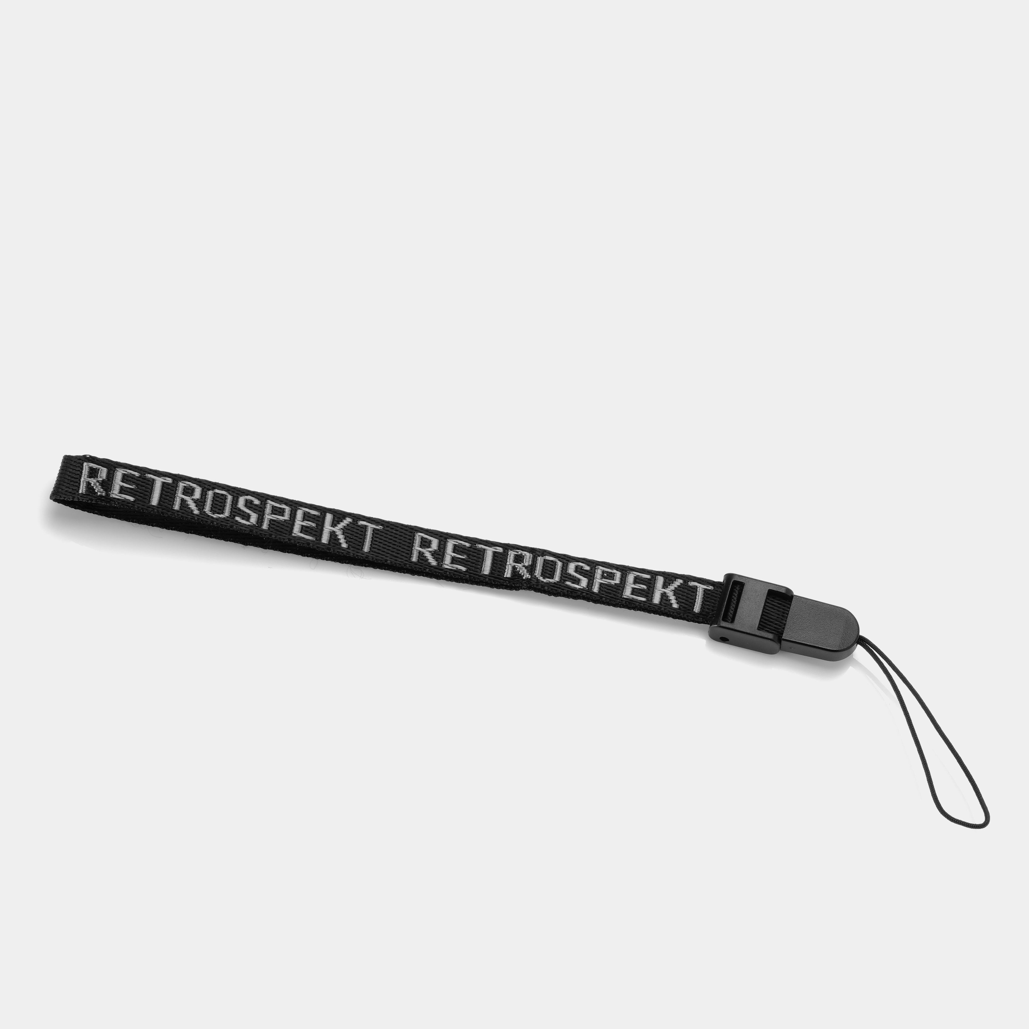 Retrospekt Embroidered Camera Wrist Strap