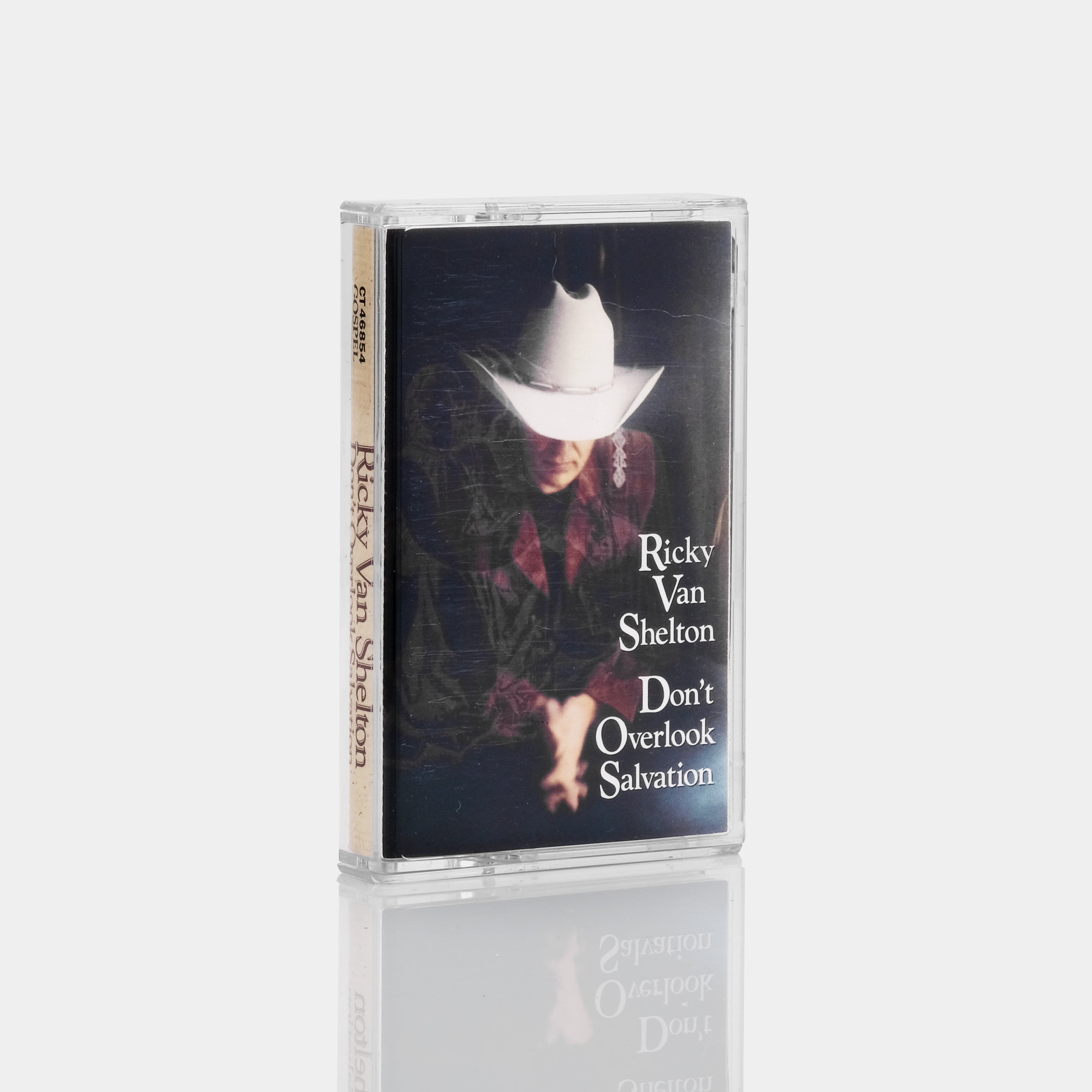 Ricky Van Shelton - Don't Overlook Salvation Cassette Tape