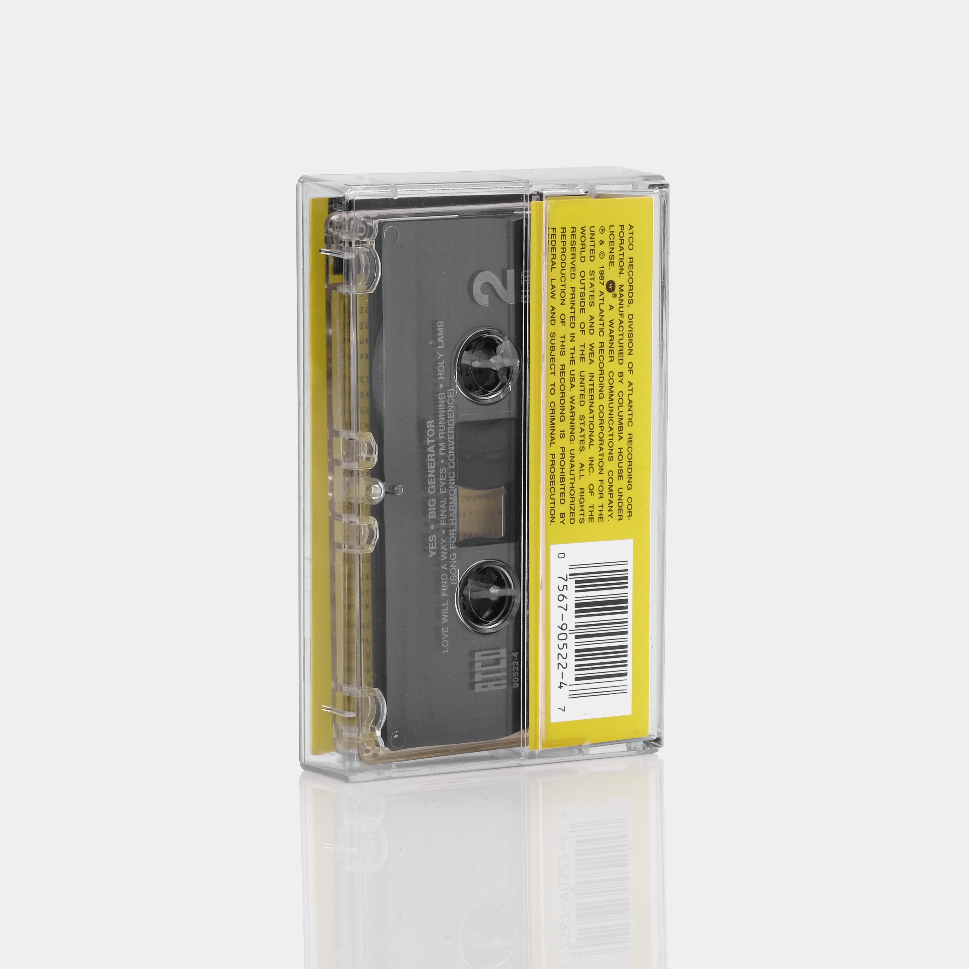 Yes - Big Generator Cassette Tape