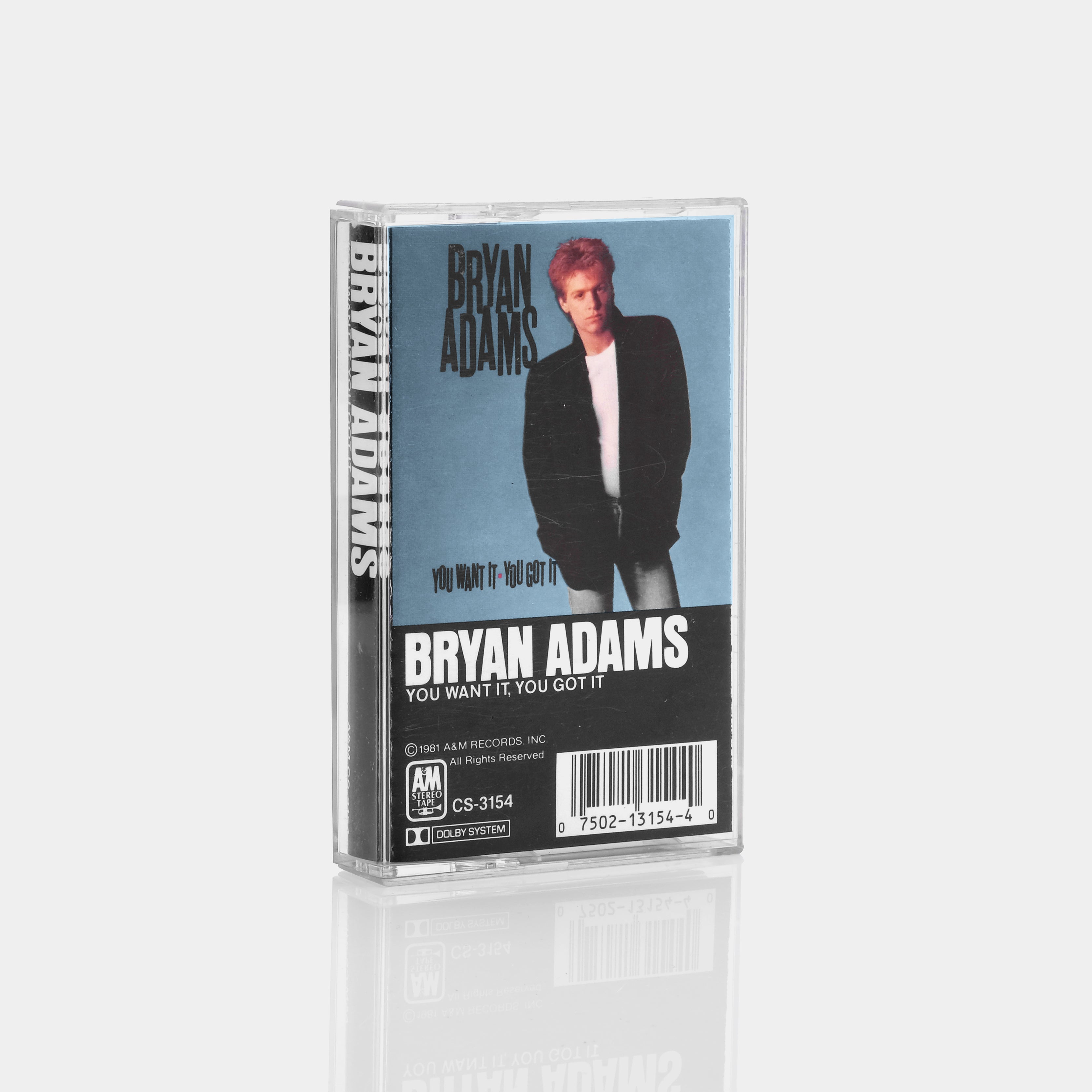 Bryan Adams - You Want It, You Got It Cassette Tape