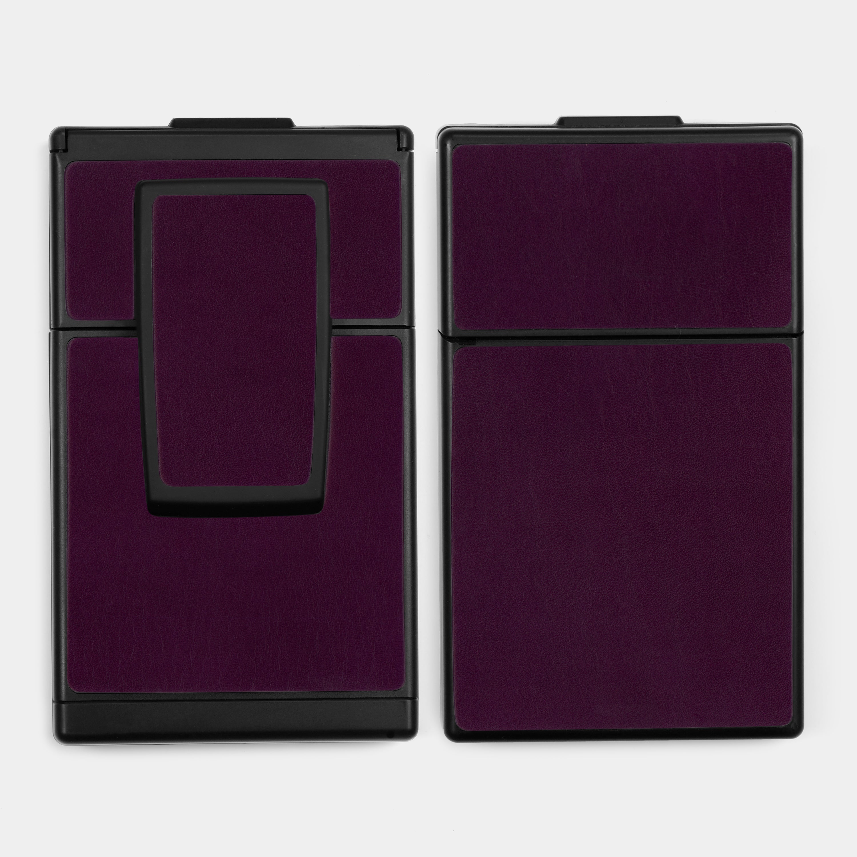 SX-70/SLR-680 Eggplant Leather Camera Skins