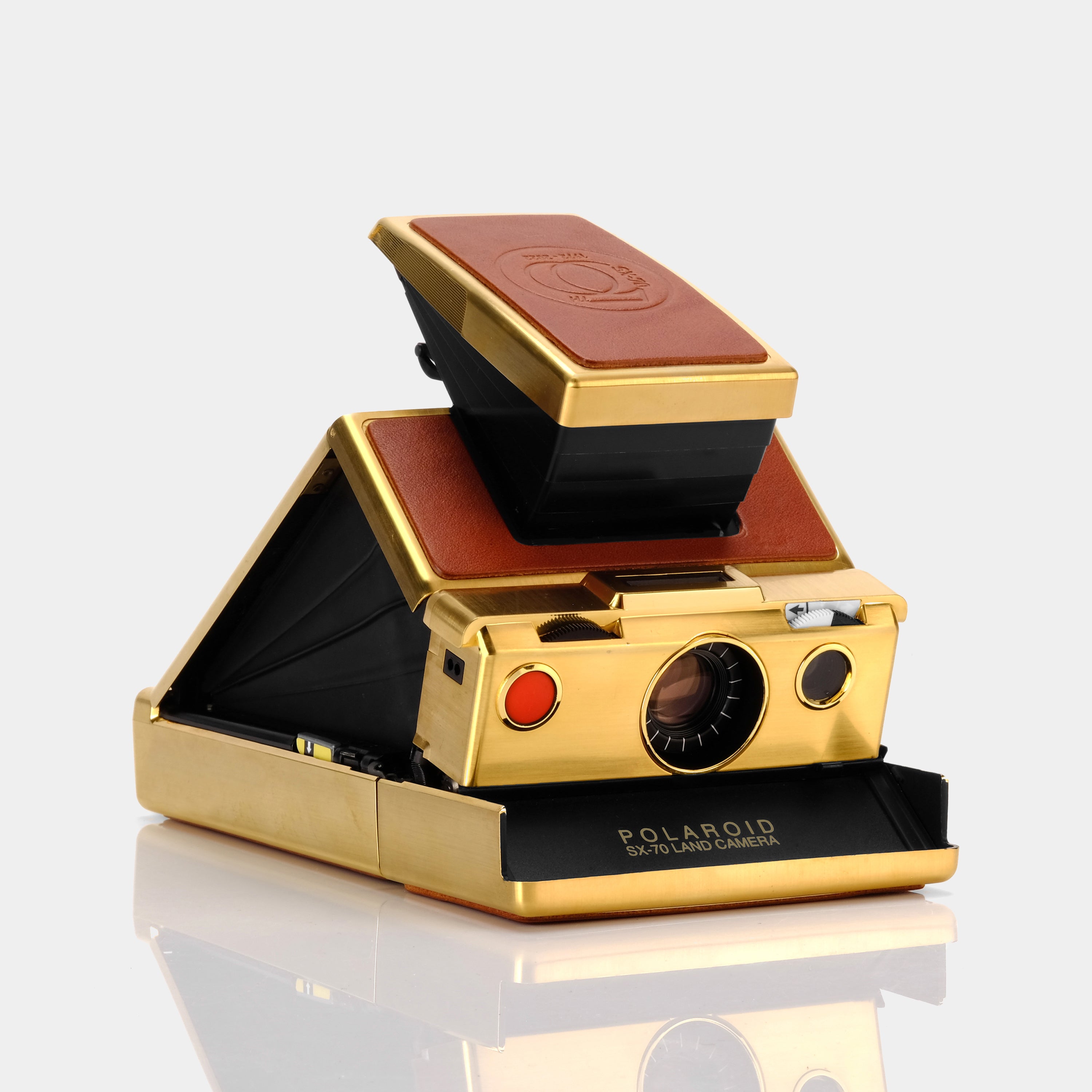 Polaroid 50th Anniversary Edition Gold SX-70 Instant Film Camera