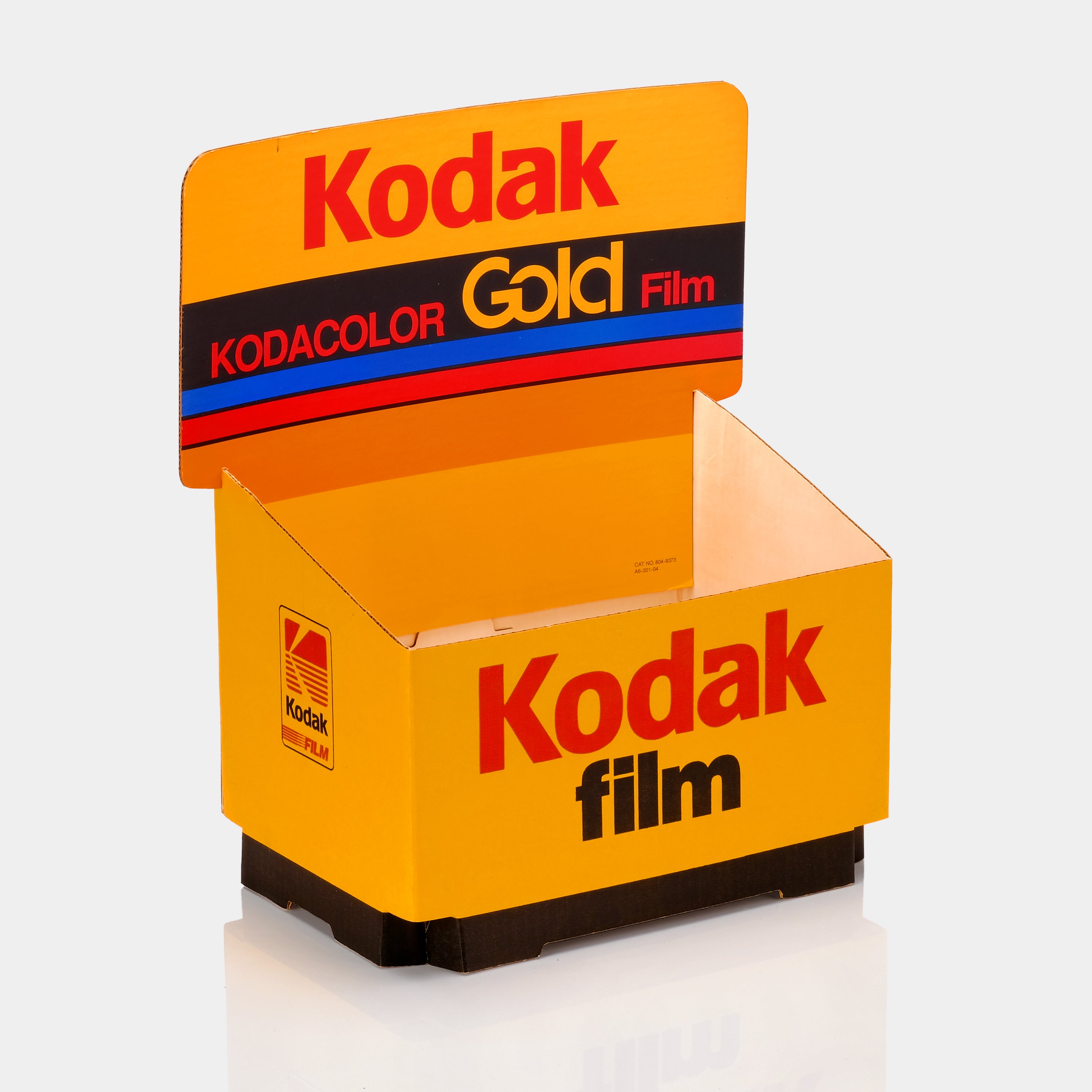 Kodak Kodacolor Gold Cardboard Countertop Display Box