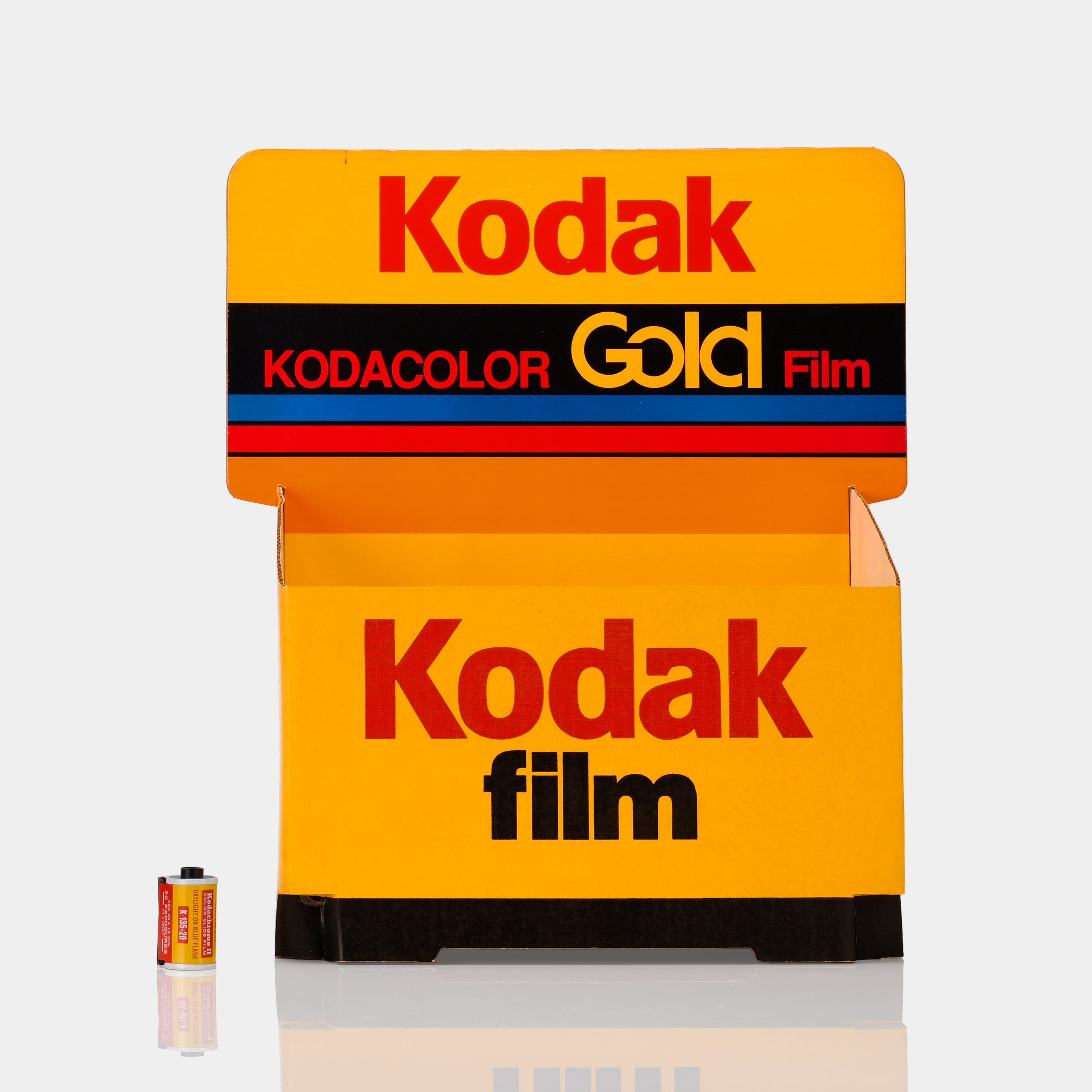 Kodak Kodacolor Gold Cardboard Countertop Display Box