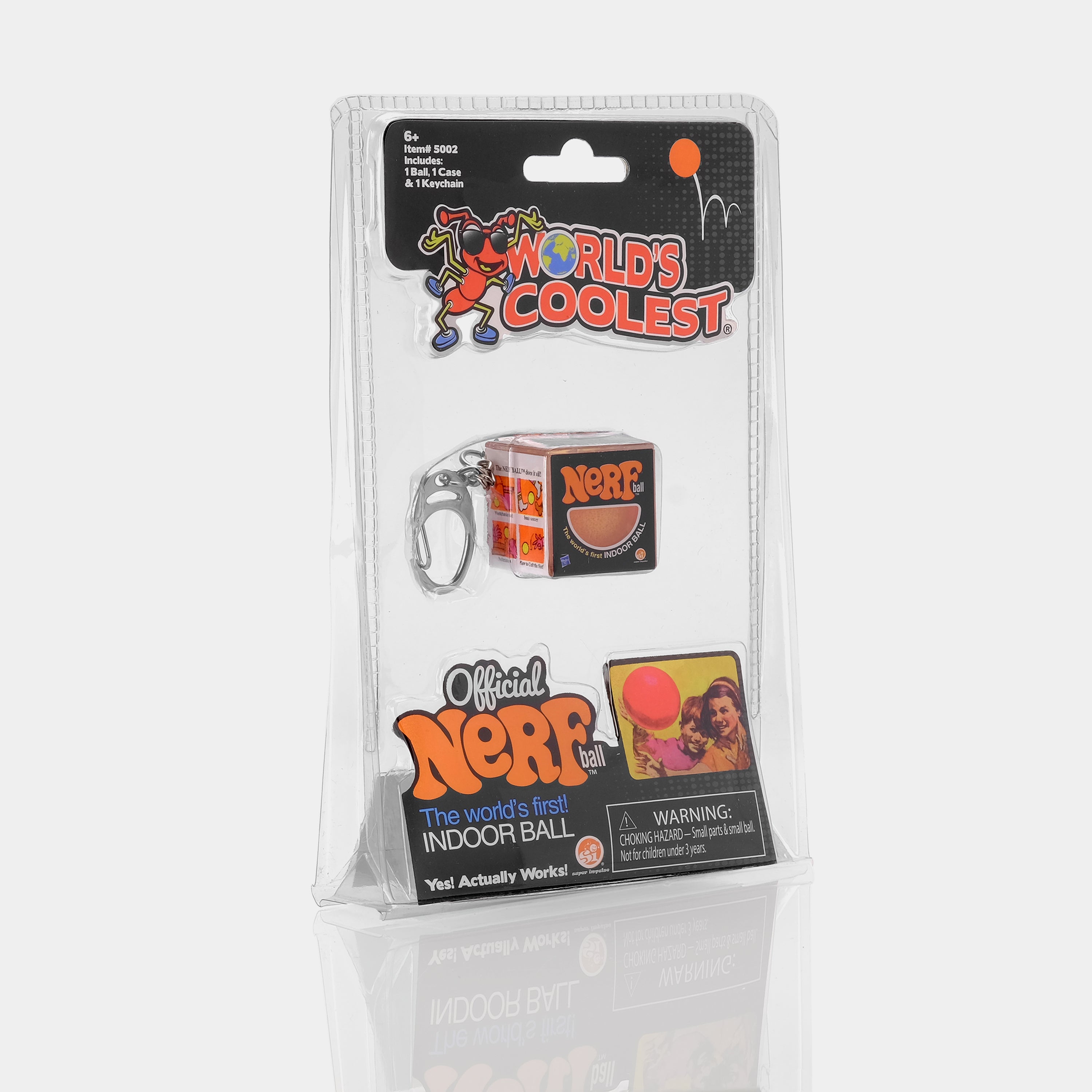 World's Coolest Official Nerf Ball Keychain