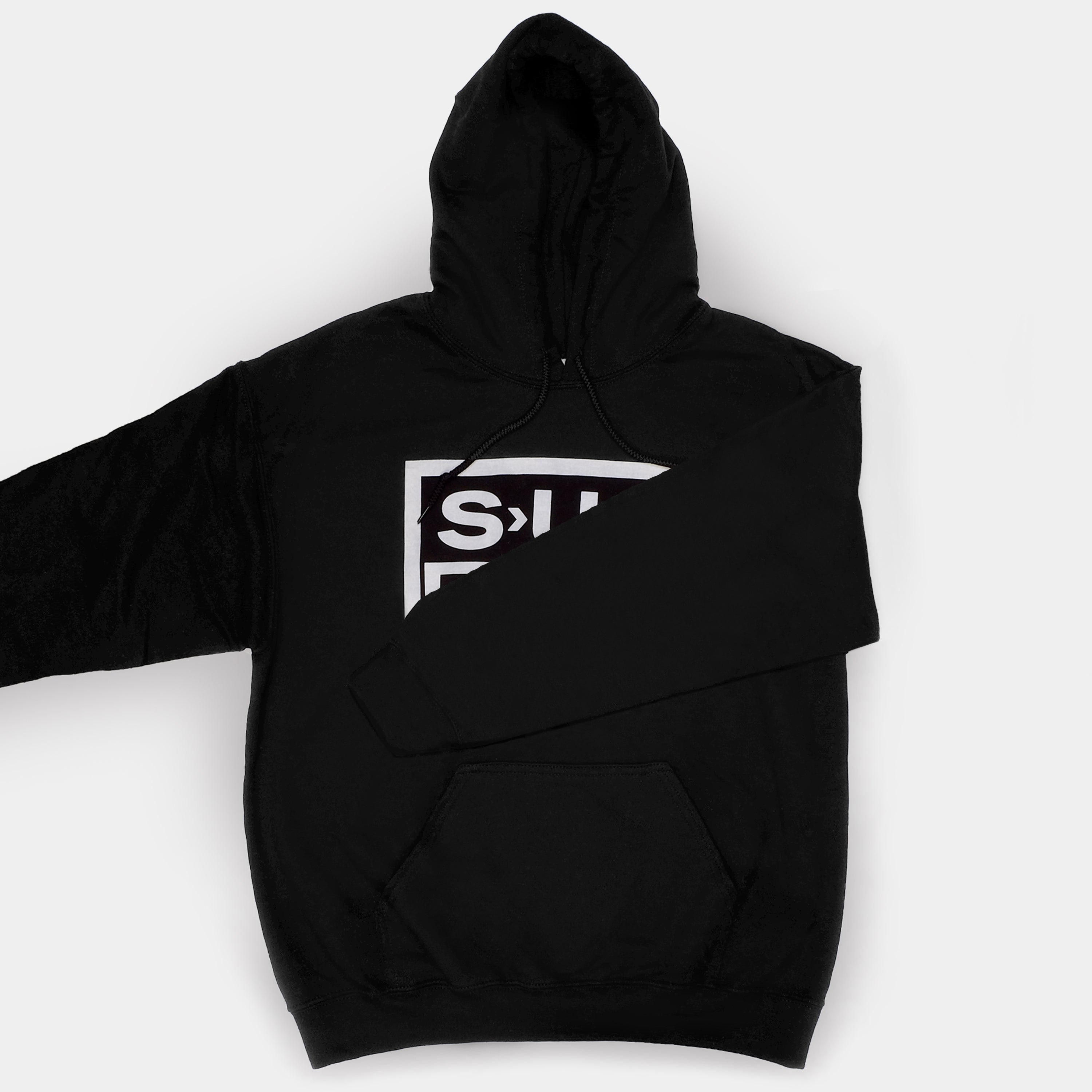 Sub Pop Black & White Logo Hoodie