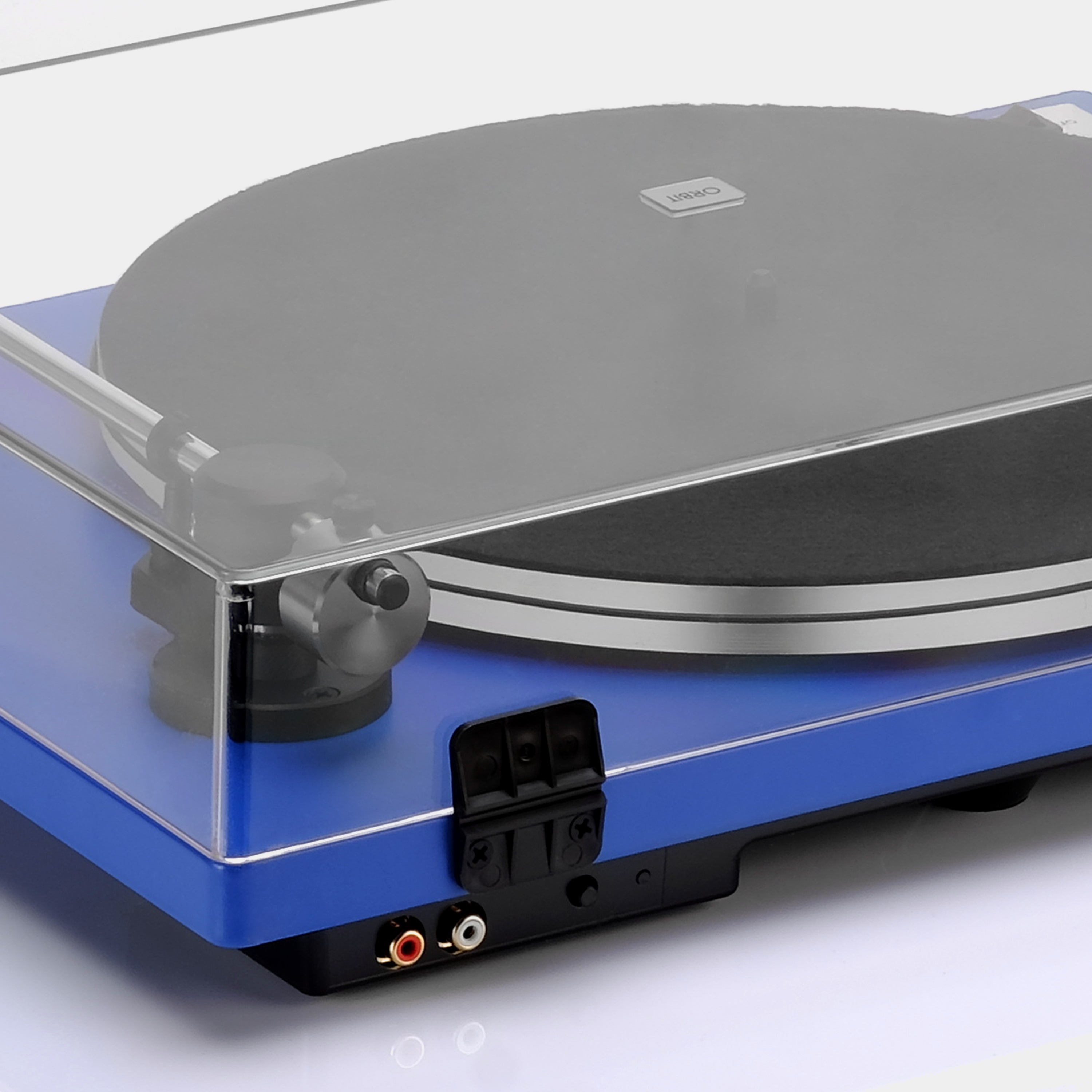 Orbit Plus Blue Turntable with Built-in Preamp by U-Turn Audio