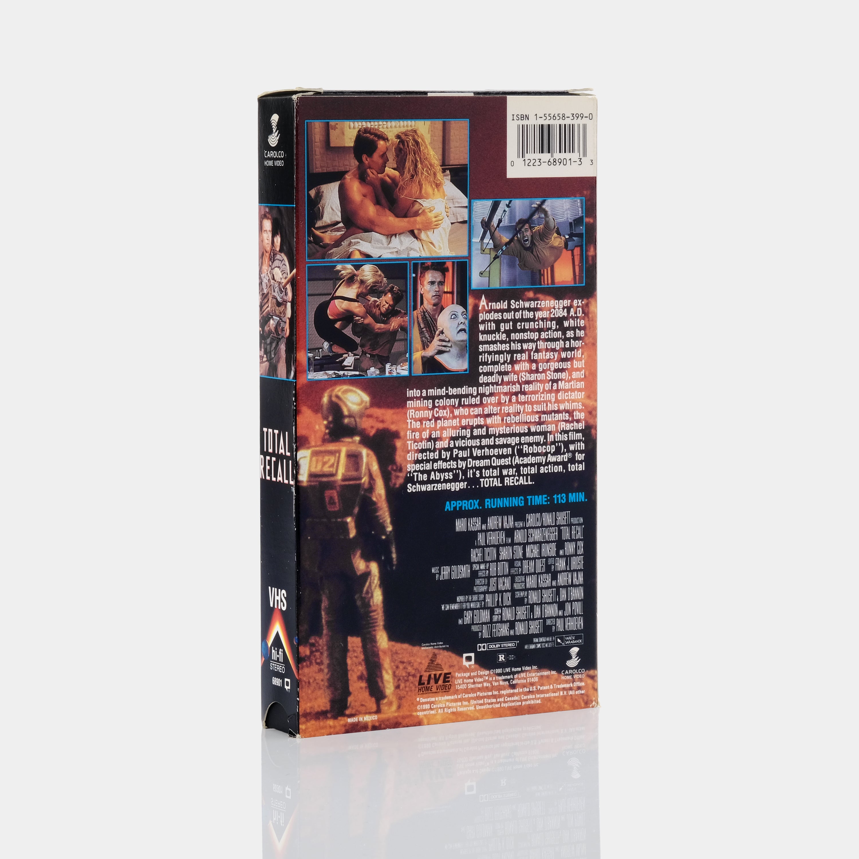 Total Recall VHS Tape