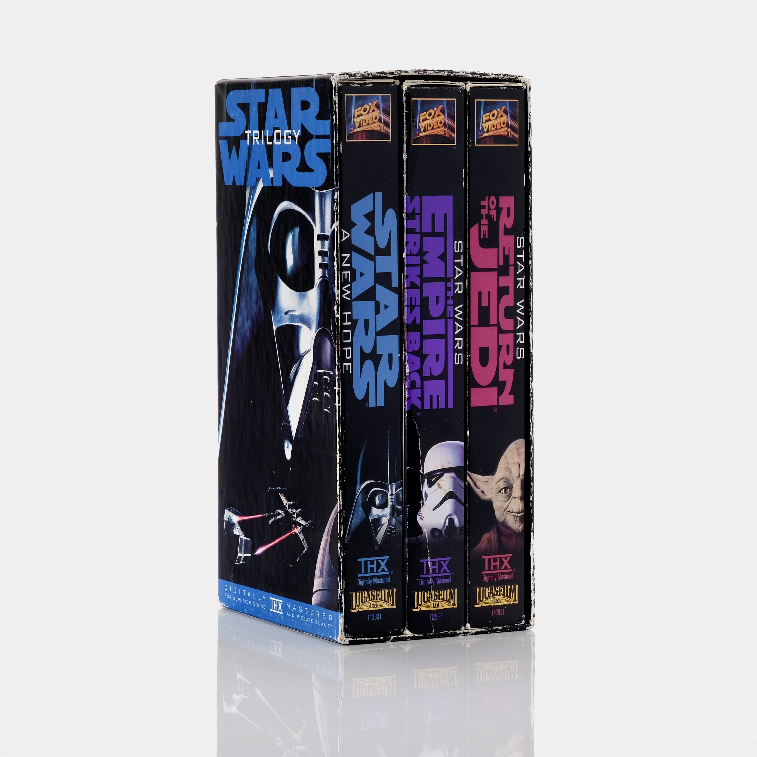 Star Wars Trilogy VHS Tape Set