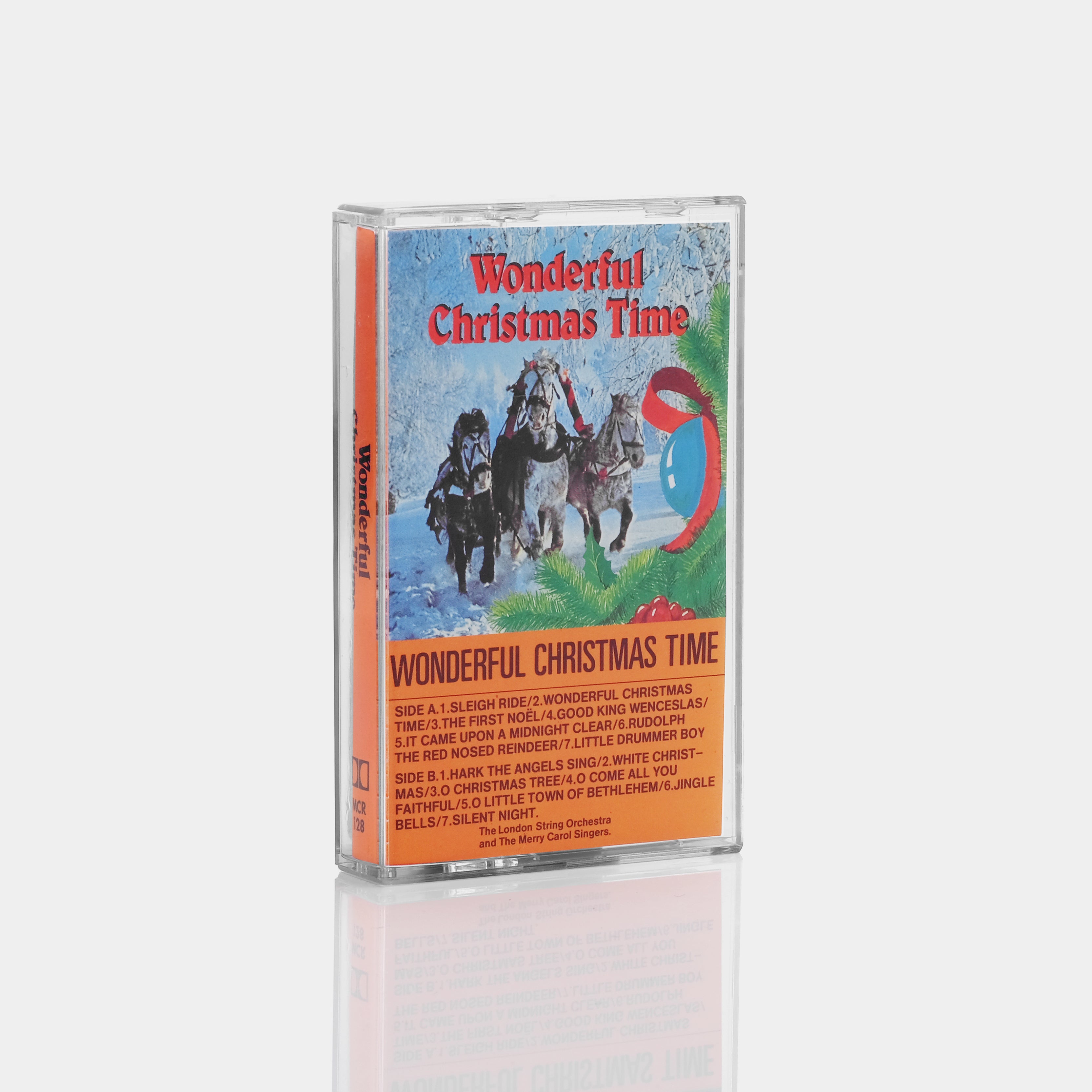 The London String Orchestra & The Merry Carol Singers - Wonderful Christmas Time Cassette Tape