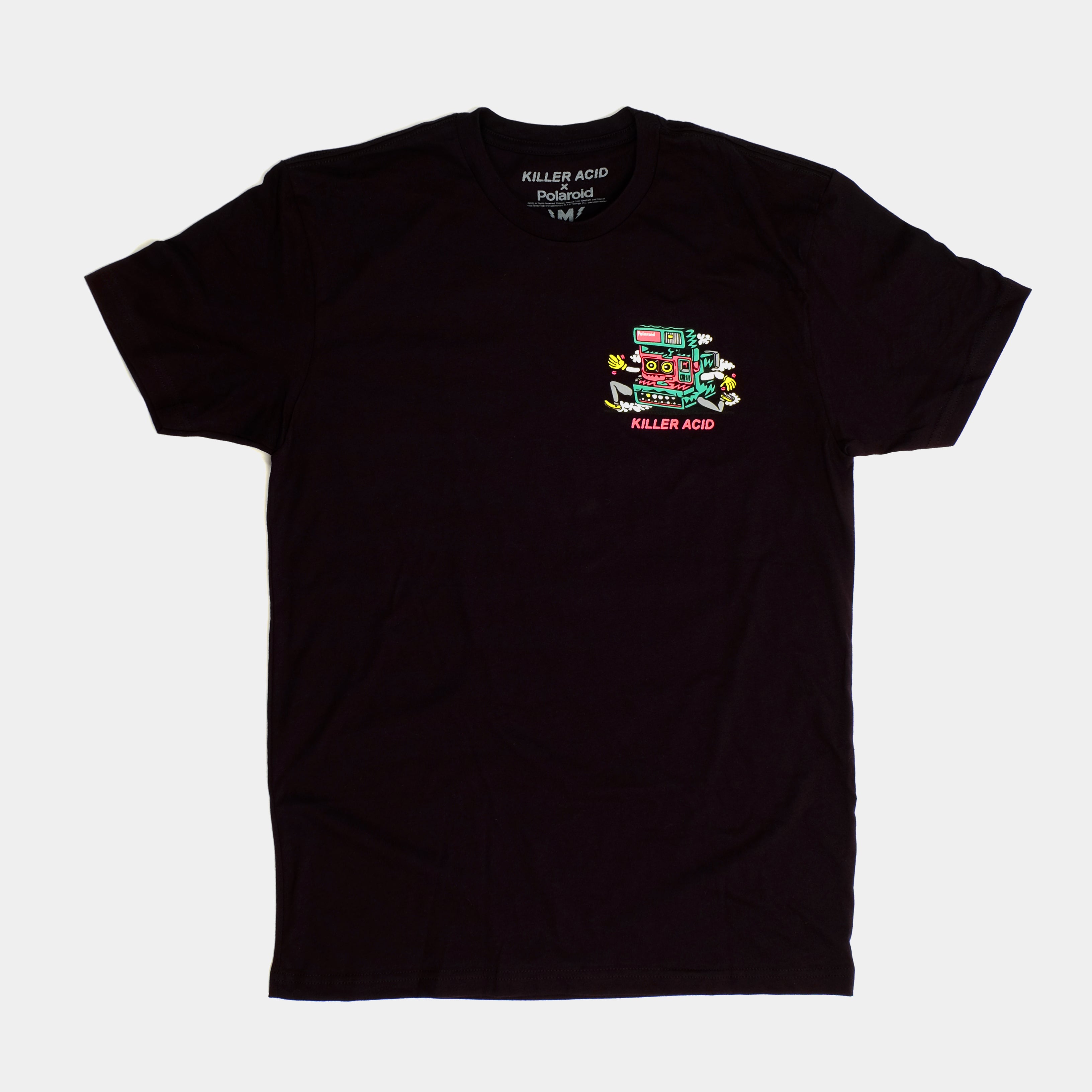 Killer Acid Black Polaroid T-Shirt