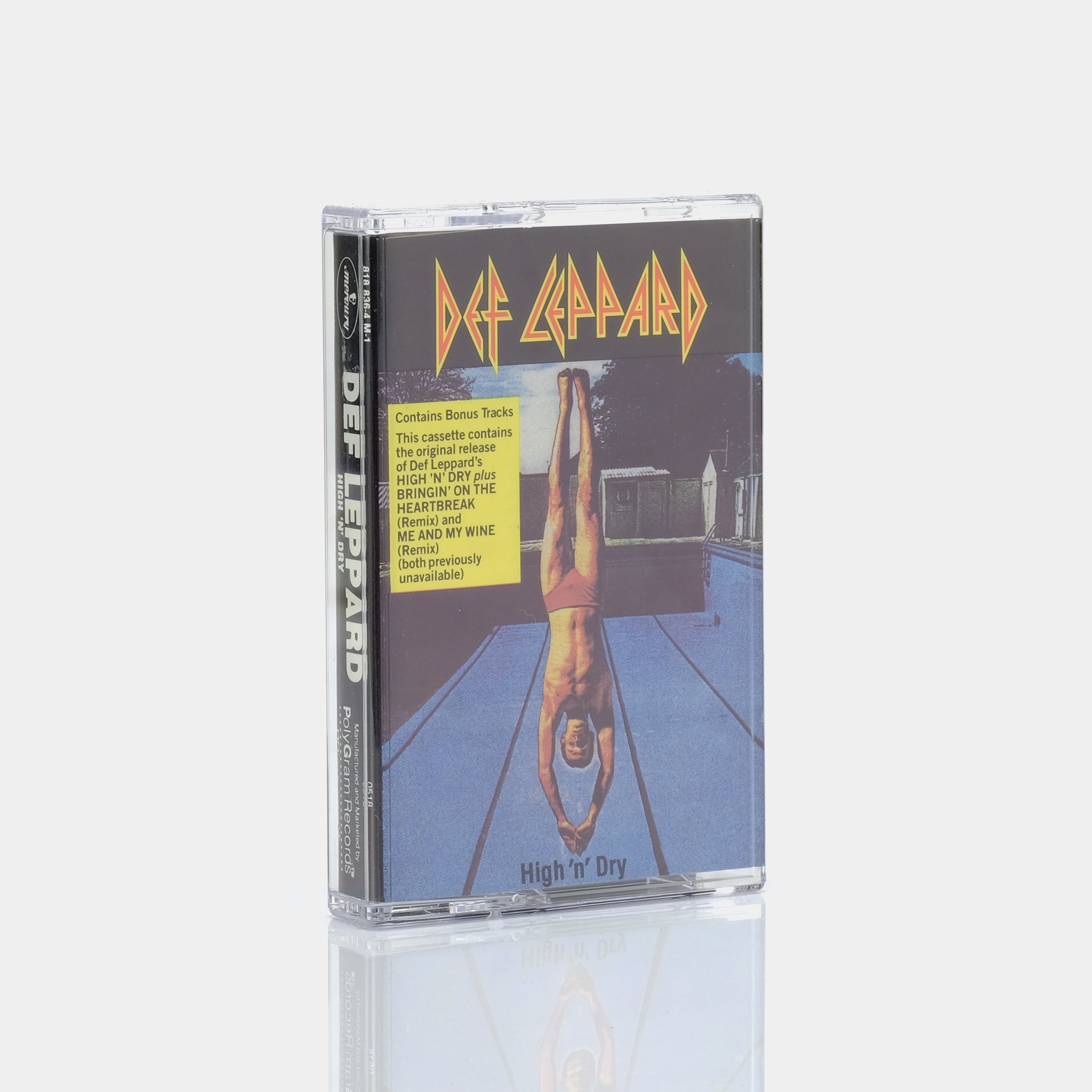 Def Leppard - High 'N' Dry Cassette Tape